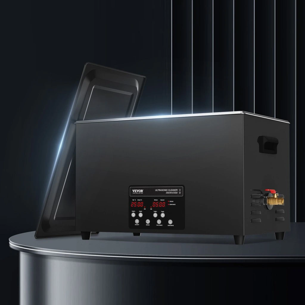 Myjka ultradźwiękowa 30L 600W czarna