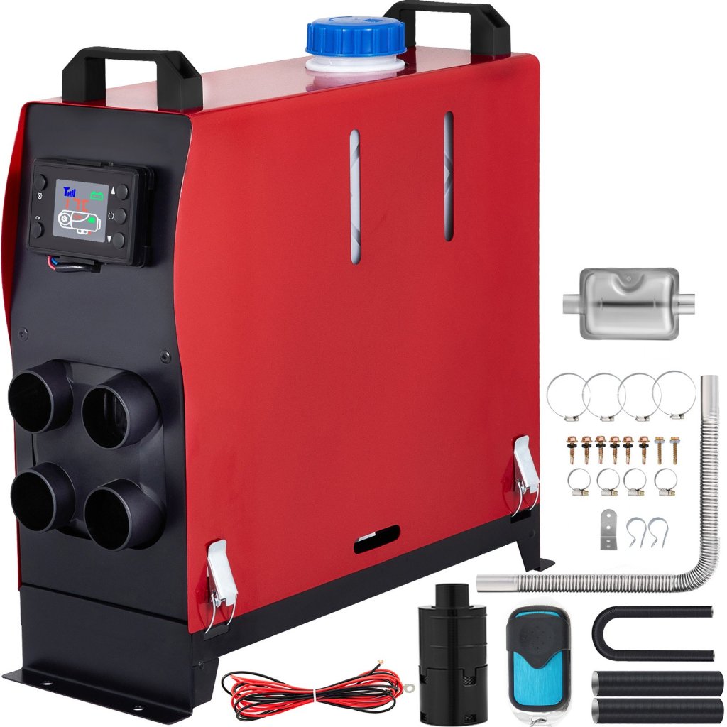 Podgrzewacz powietrza na paliwo Diesel z wyświetlaczem LCD 12 V 5000 W
