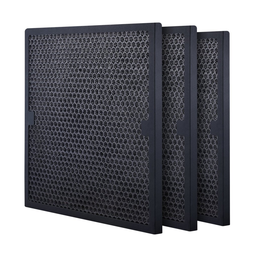 Filtry z węglem aktywnym, 3 sztuki, 16'' x 19'' Filtr powietrza zamienny, filtry o wysokiej wydajności, stopień 2, kompatybilne z BlueDri i pralką, oczyszczacze powietrza, sprzęt do usuwania szkód spowodowanych wodą