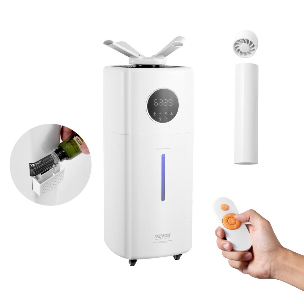 Nawilżacz powietrza 21L Cool Mist do powierzchni do 1291,7 stóp kwadratowych, napełnianie od góry