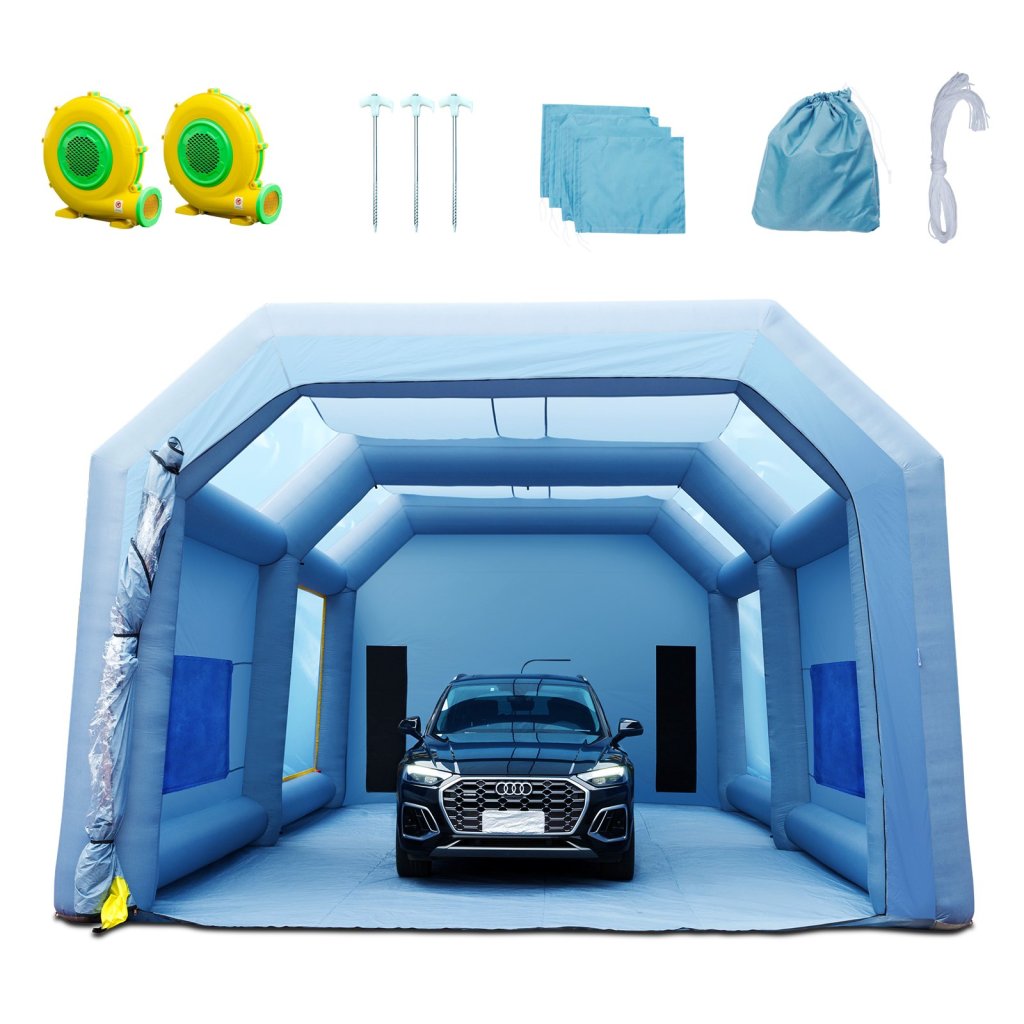 34866_nafukovaci-strikaci-kabina--stan-na-lakovani-automobilu--33x20x13-stop--filtracni-system--2-dmychadla