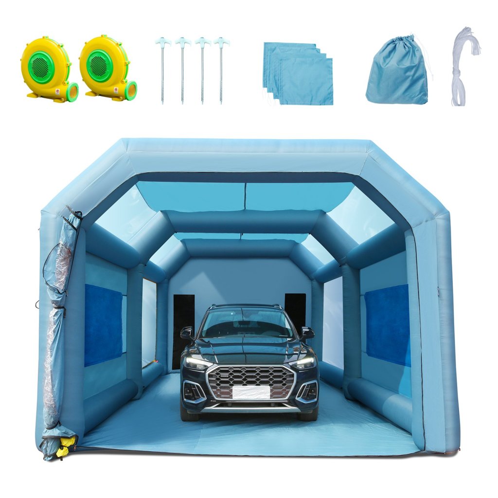 MAIN_34872_nafukovaci-strikaci-kabina--stan-na-lakovani-automobilu--26x15x11-stop--filtracni-system--2-dmychadla