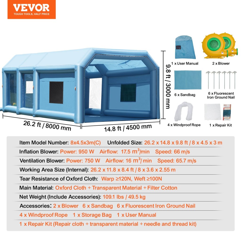 34911-6_nafukovaci-lakovaci-kabina--26-2-x-14-8-x-9-8-stop--s-vykonnymi-ventilatory-950-w-750-w-a-systemem-vzduchoveho-filtru--prenosna-lakovaci-kabina-pro-male-nakladni-automobily--velke-motocykly--stredne-velke-suv