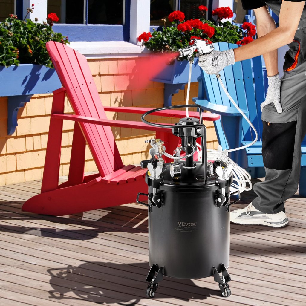 Pojemnik na farbę w sprayu ciśnieniowym 30L z automatycznym mieszaniem 70psi