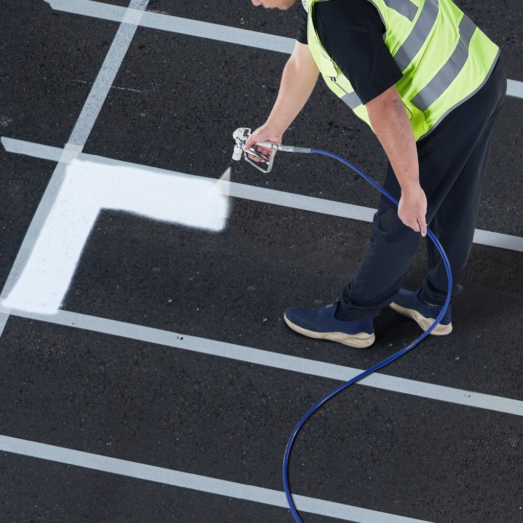 Wąż do natrysku bezpowietrznego 25 stóp (7,5 m) Uniwersalny wąż do natrysku bezpowietrznego 1/4 cala