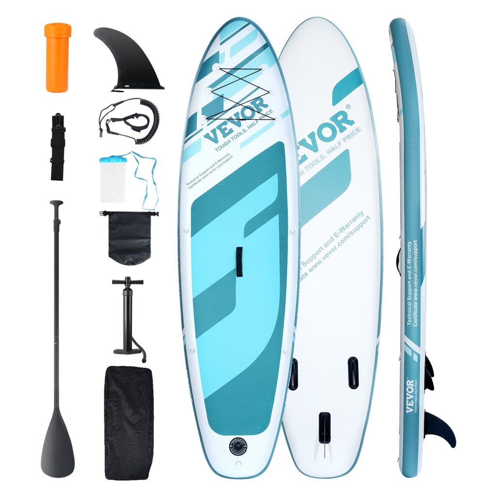 MAIN_36999_nafukovaci-paddleboard--3-m-x-86-cm-x-15-cm-sirka--s-prislusenstvim-k-paddleboardu--pumpou--padlem--ploutvi--brasnou-na-telefon--batohem--poutkem-na-kotnik--sadou-na-opravu--protiskluzovou-deskou-pro-mladez-i-dospele