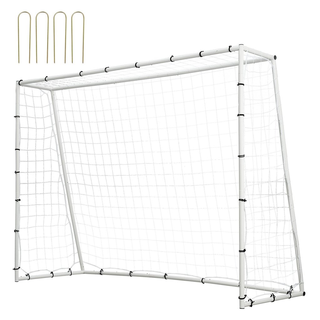 MAIN_37011_trenazer-dorazek-na-fotbal--zelezne-fotbalove-treninkove-vybaveni-8x6ft--sportovni-fotbalova-odrazova-stena-s-oboustrannou-odrazovou-siti-a-brankou--idealni-pro-trenink-na-zahrade--solovy-trenink--prihravky