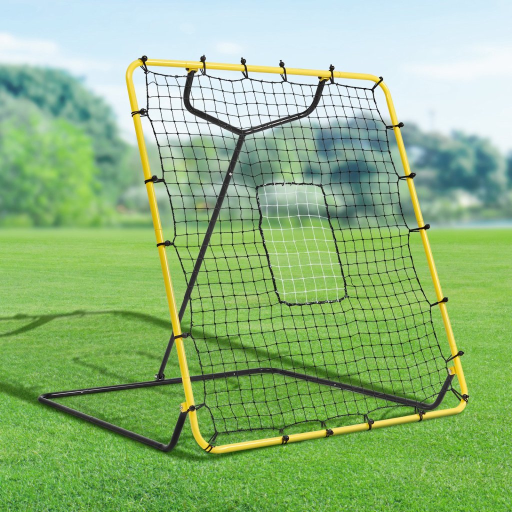 Siatka odbijająca do baseballu i softballu 4x4,5 ft z regulowanym kątem nachylenia