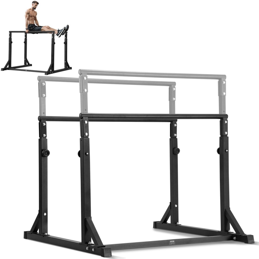 Drążek do pompek, udźwig 800 funtów, wytrzymały stojak do pompek z regulowaną wysokością, trening fitness, stabilizator, stojak do pompek, drążki do treningu siłowego, siłownia domowa