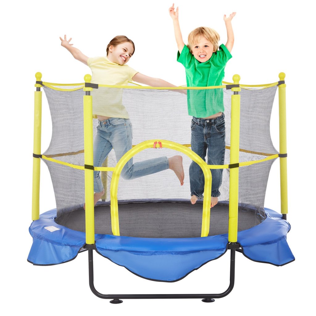 37272_detska-trampolina-o-delce-1-5-m--vnitrni-i-venkovni-trampolina-o-prumeru-152-cm-s-bezpecnostni-siti--basketbalovym-kosem-a-oceanskymi-mici--mini-rekreacni-trampolina-pro-batolata--narozeninovy-darek-pro-deti-od-3-let