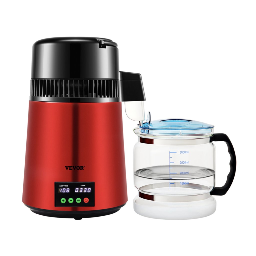 28416-4_4l-vodni-destilator--1-l-h--750w-stroj-na-vyrobu-destilovane-vody-s-displejem-nastaveni-teploty-0-99-h--304-nerezovy-stolni-destilator-sklenena-karafa-cistici-prasek-3-baleni-uhliku--cervena