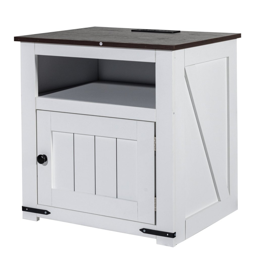 MAIN_29826_farmhouse-end-table-square-nocni-stolek-s-usb-porty-a-vystupy-bily