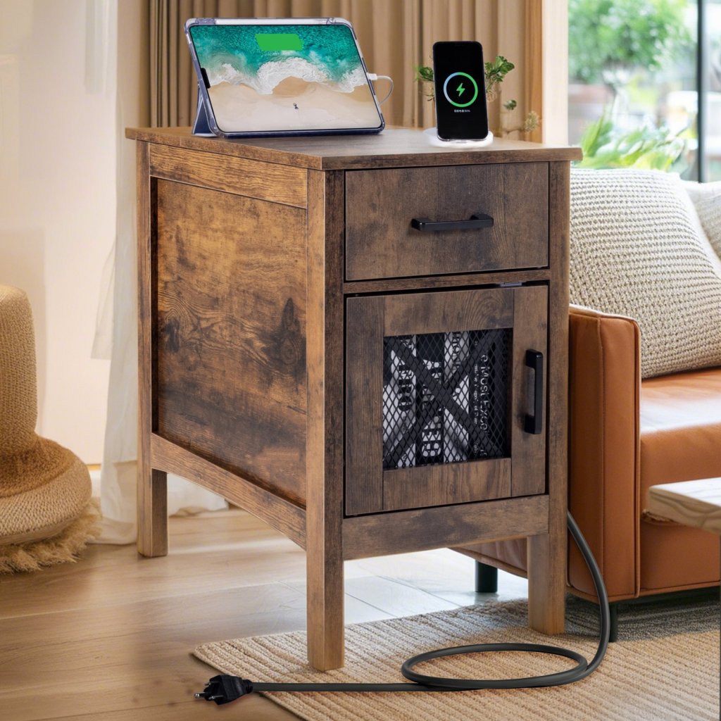 MAIN_29841-4_nocni-stolek-farmhouse-end-table-s-usb-porty-a-zasuvkami-3-vrstvy-uloziste