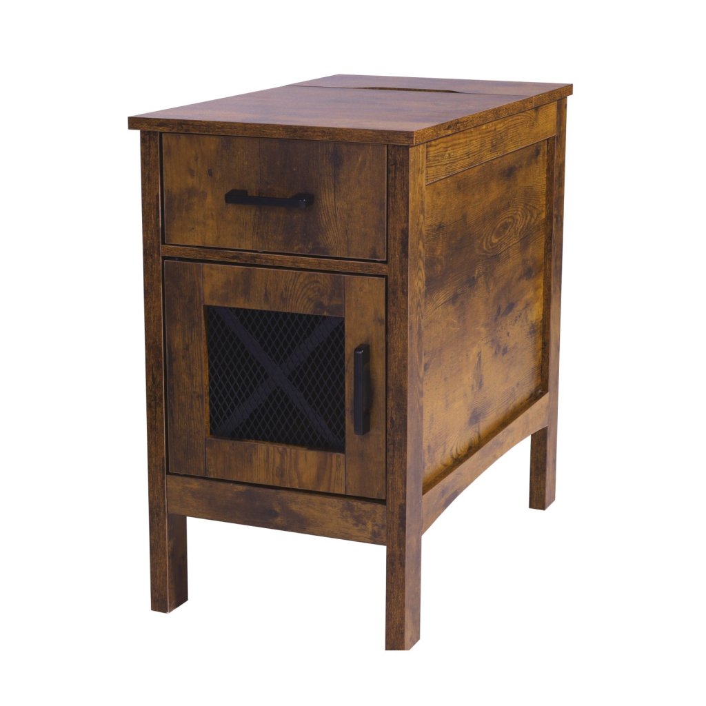 29841_nocni-stolek-farmhouse-end-table-s-usb-porty-a-zasuvkami-3-vrstvy-uloziste