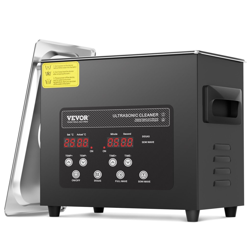 Myjka ultradźwiękowa 3L 120W czarna
