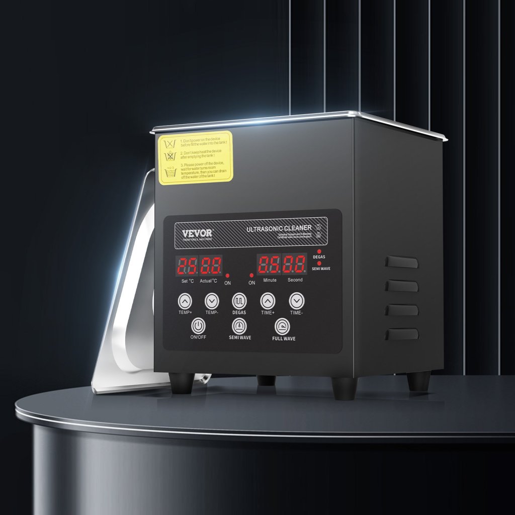 Myjka ultradźwiękowa 2L 60W czarna