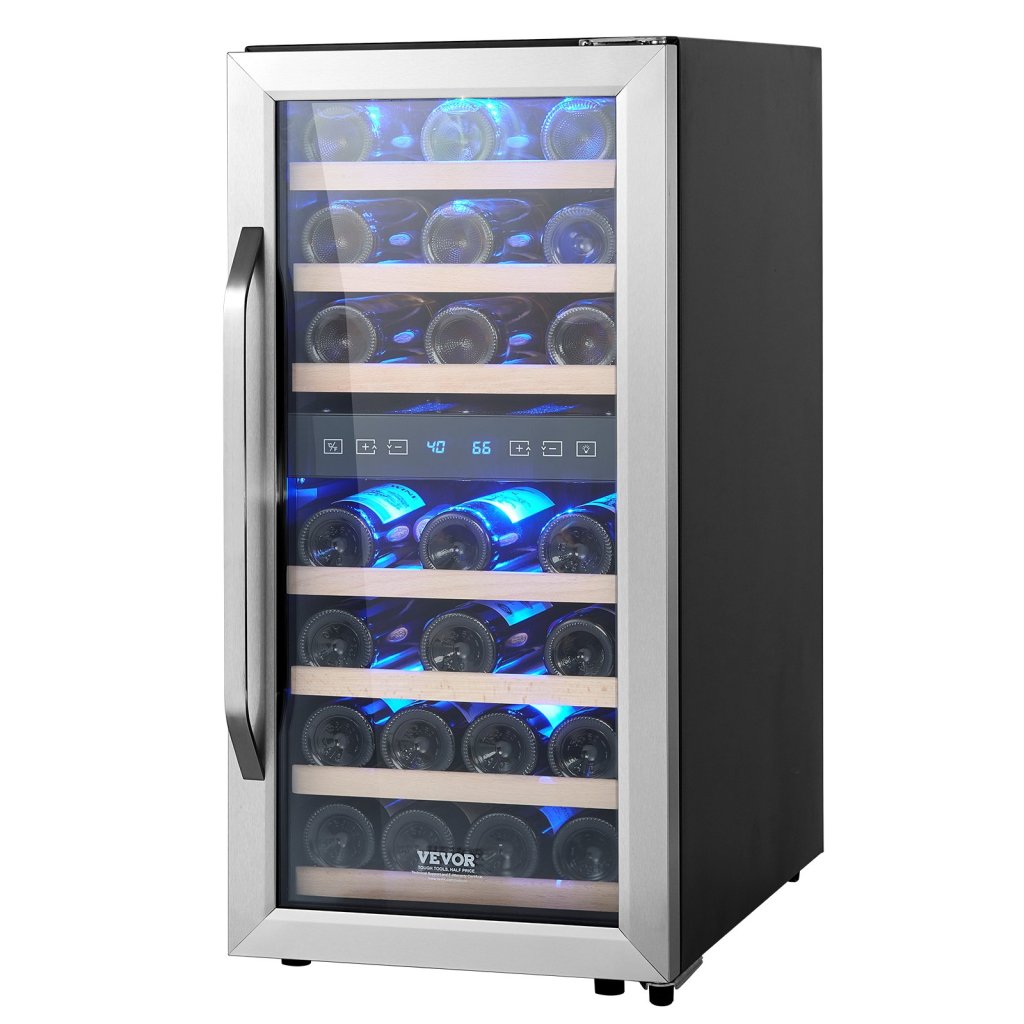36369-8_chladnicka-na-vino-na-33-lahvi--dvouzonova--volne-stojici--s-led-osvetlenim