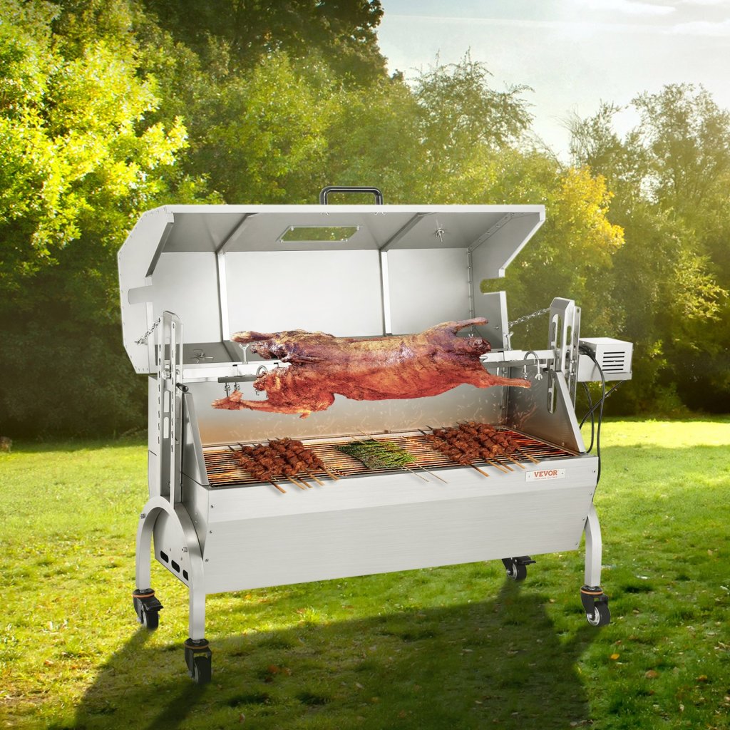 Grill Wieprzowina Jagnięcina Kurczak 50W Kompletne akcesoria