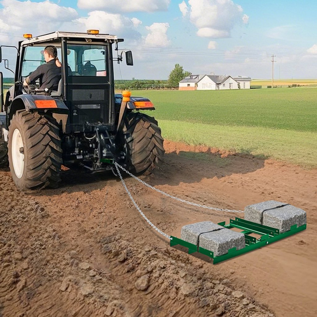 Bramy holowane 4 stopy do holowania ciężkich ładunków za bramami holowanymi, podjazdami, równiarkami