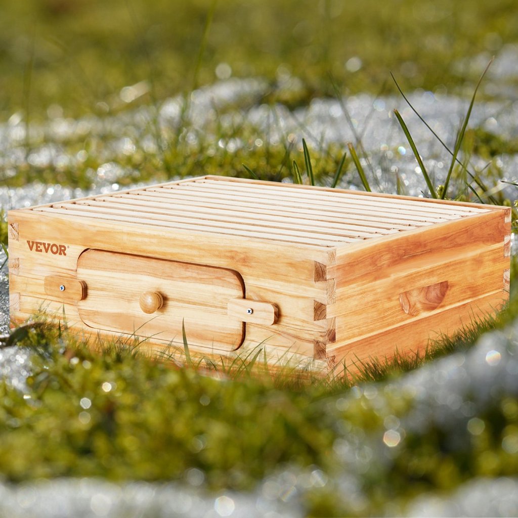 Langstroth beehive medium zestaw 10 ramek z oknami akrylowymi