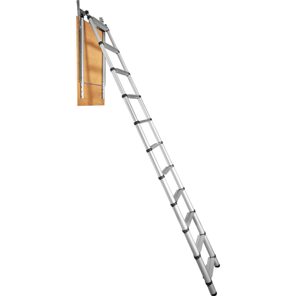 32583-11_teleskopicky-pudni-zebrik--nosnost-156-kg--viceucelovy-hlinikovy-prodluzovaci-prvek-96-9-cm-x-61-3-cm--lehky-a-prenosny--vhodny-pro-vysky-stropu-2-7-3-1-m--pohodlny-pristup-na-pudu
