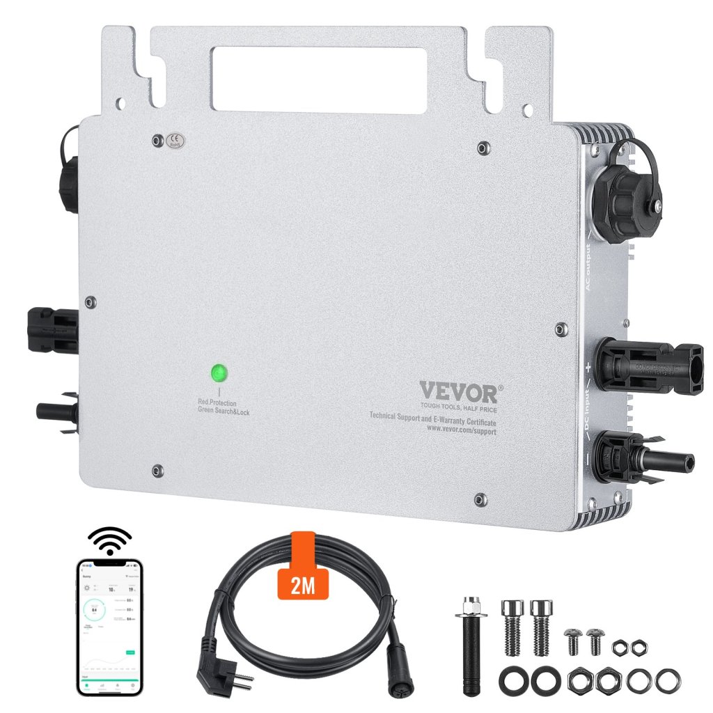Falownik 800W Wodoodporny IP65 WIFI