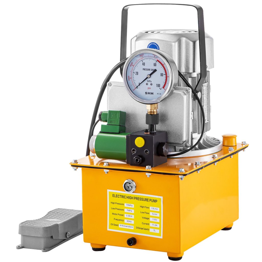 Pompa hydrauliczna elektryczna 750 W 10152 PSI