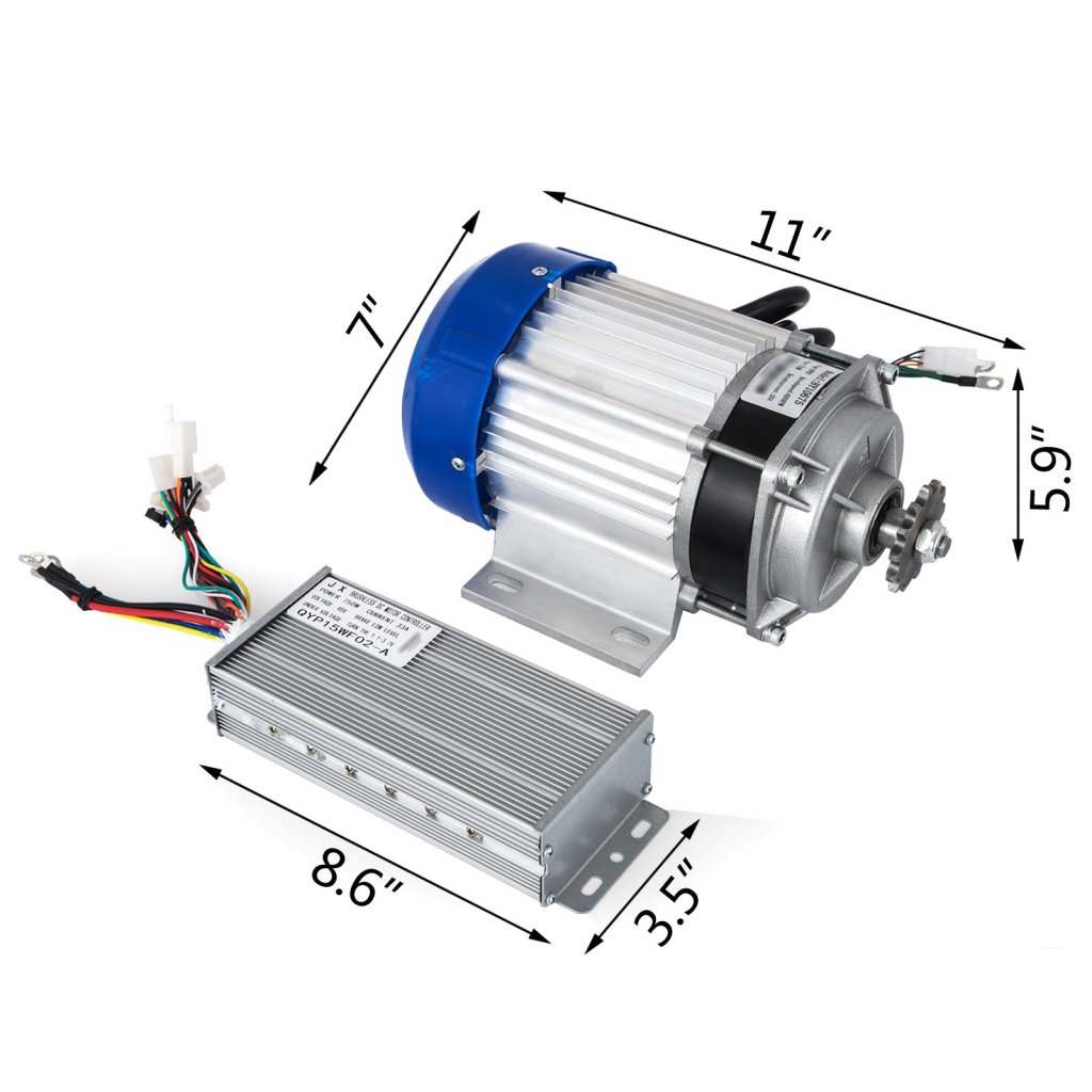 MAIN_38565-7_48v-dc-750w-elektricky-bezkartacovy-motor-s-ovladacem--redukce-pro-jizdni-kolo-a-motokaru