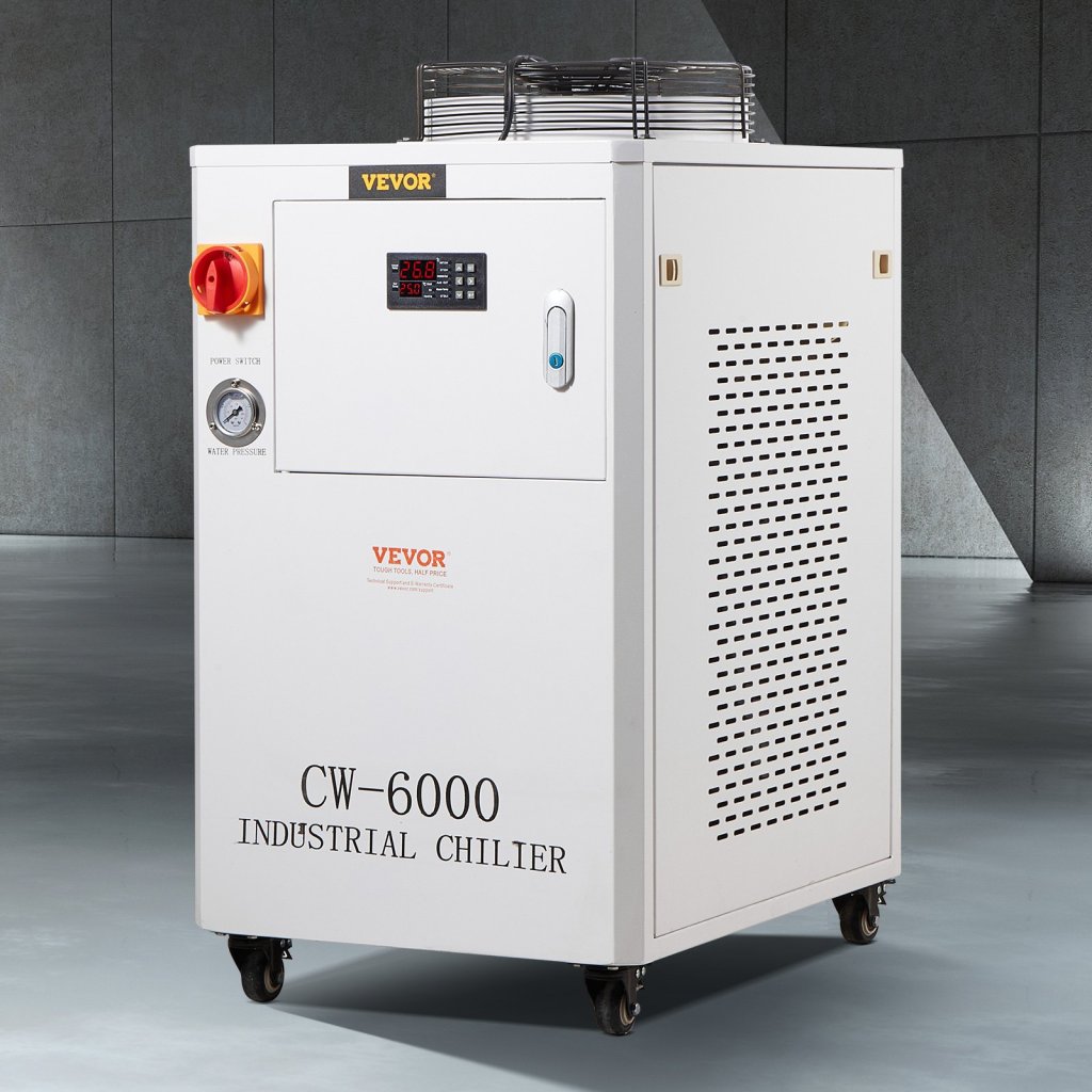 Przemysłowa chłodziarka do wody 1500W 15L ze sprężarką