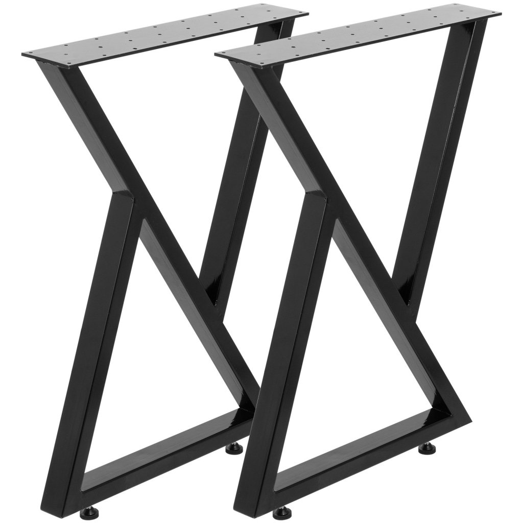 Nogi stołowe metalowe 2 szt.
