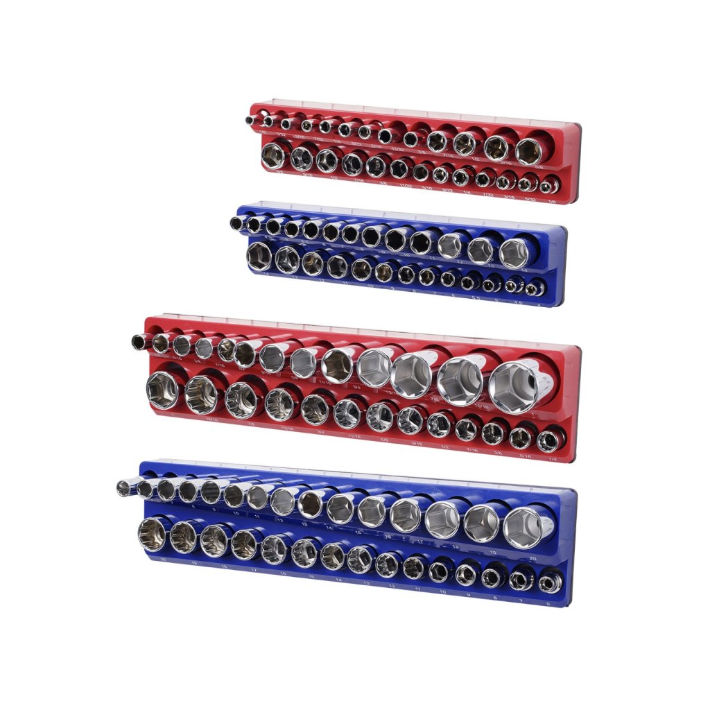 28836-3_magneticka-sada-organizeru-zasuvek-4ks-zasuvkovych-podnosu-modra-a-cervena-pro-metricke-sae