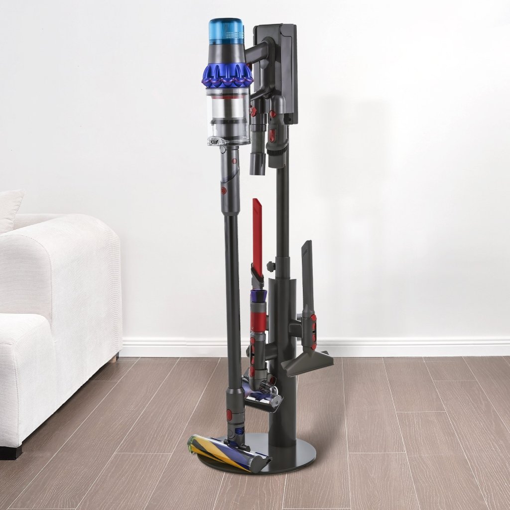 Stojak na odkurzacz Dyson Multi-Models, uchwyt do przechowywania z 3 klipsami