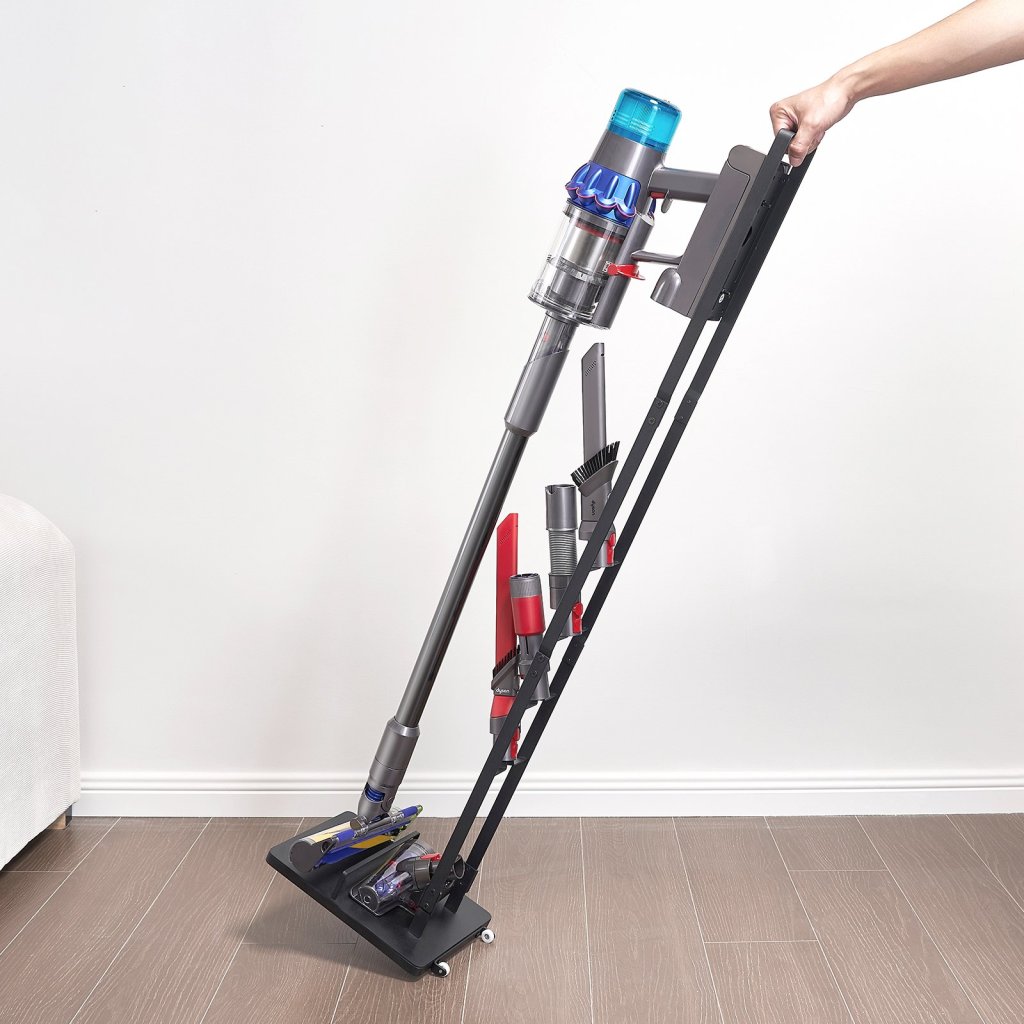 Stojak na odkurzacz Dyson Multi-Models, uchwyt do przechowywania z kółkami