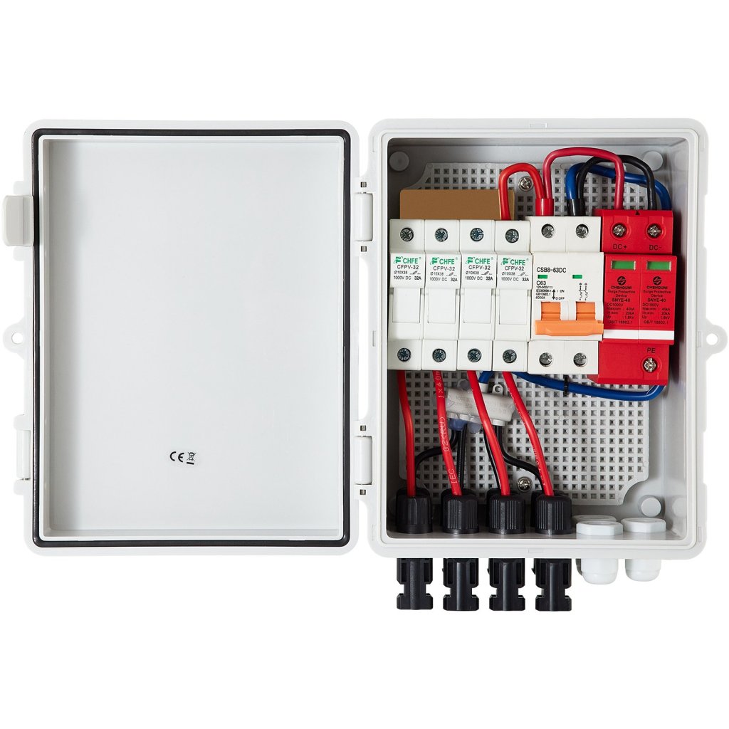 38178-11_fv-slucovaci-box--4-retezce--solarni-slucovaci-box-s-pojistkou-jmenoviteho-proudu-15-a--jisticem-63-a--bleskojistkou-a-solarnim-konektorem--pro-solarni-panely-zapnuto-vypnuto--vodotesny-s-krytim-ip65