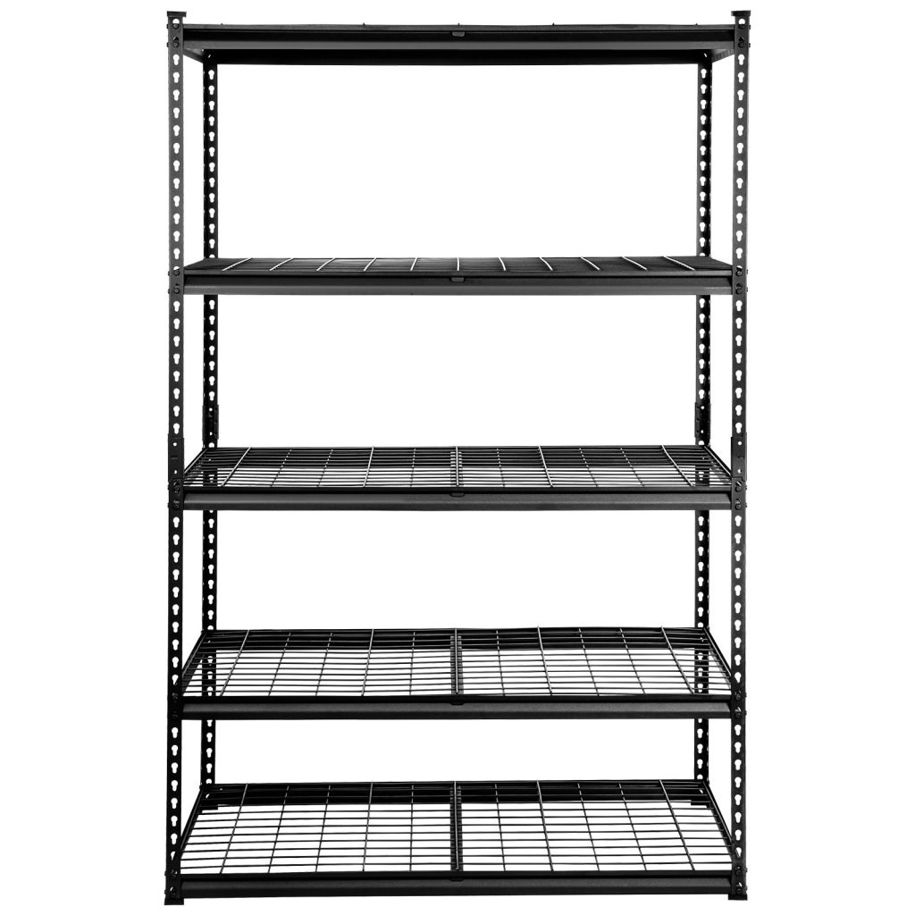 Regał magazynowy 122x61x183cm Półka metalowa