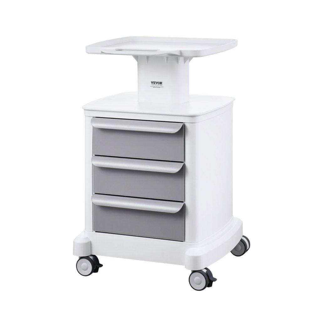 29406_4patrove-laboratorni-voziky-mobilni-lekarsky-vozik-se-3-zasuvkami-a-1-hornim-zasobnikem-bily