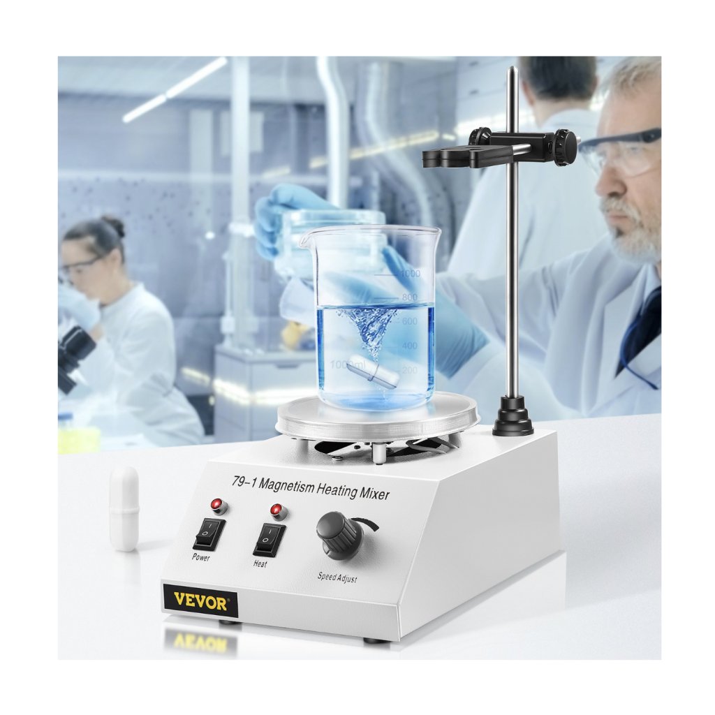 Mieszadło magnetyczne laboratoryjne 1 l z regulacją obrotów mieszadło magnetyczne 25 W