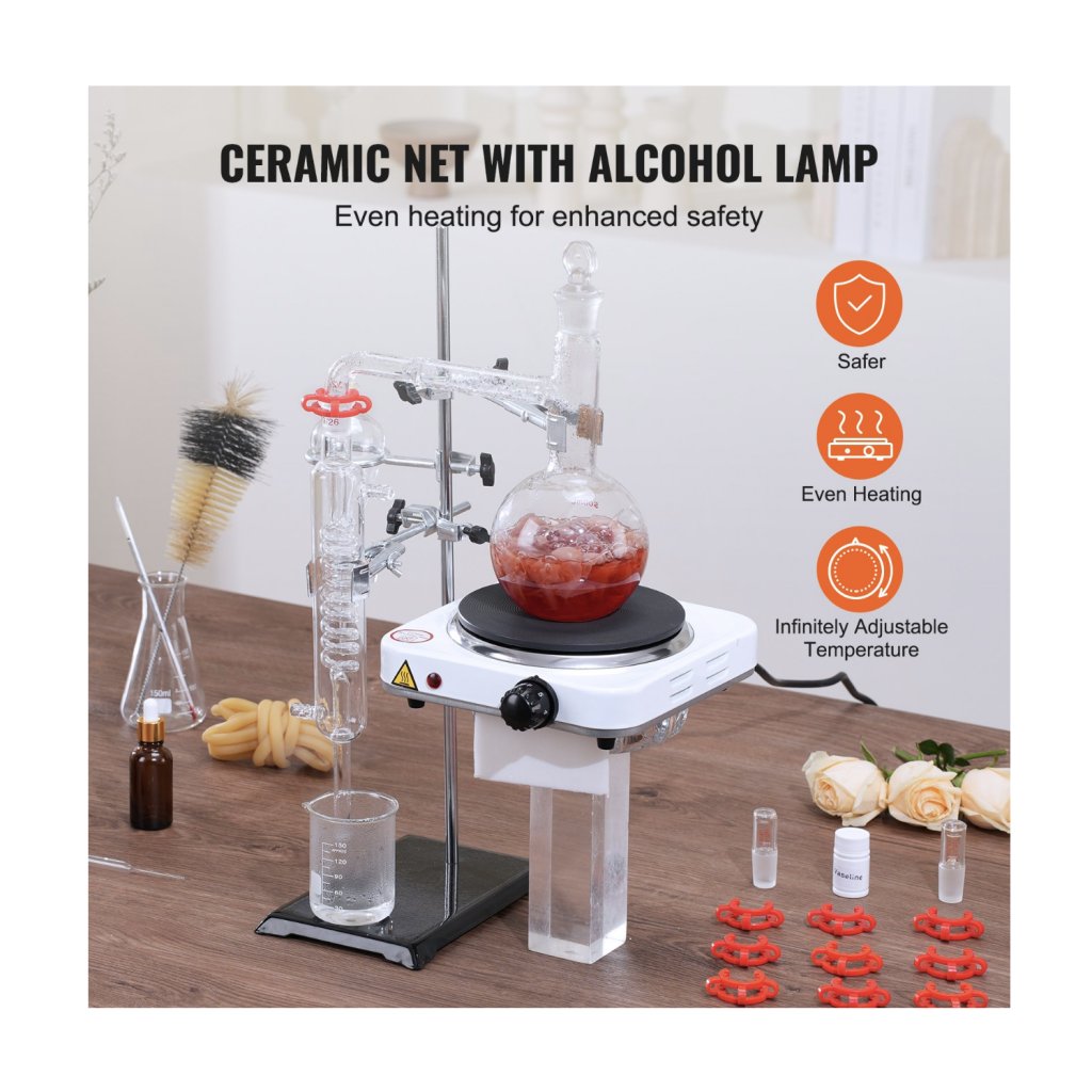 29472-7_sada-na-destilaci-esencialniho-oleje--500-ml-destilacni-pristroj--3-3-sada-na-destilaci-skla-boro-lab-s-1000w-topnou-deskou-a-24--40-spoji--sada-33-kusu