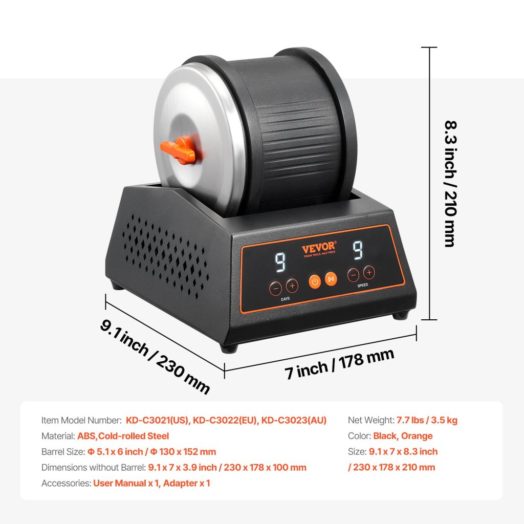 28284-7_rock-tumbler-machine-4-lbs-rock-polishing-kit-9-rychlostni-9-denni-casovac-steel