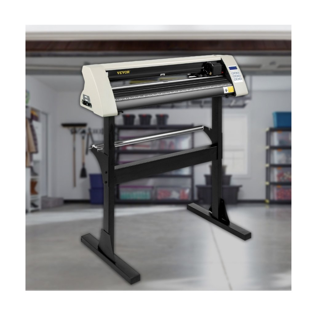 Ploter winylowy 28 cali Ploter winylowy 720 mm Ploter do papieru Ploter winylowy ze stałym stojakiem podłogowym do cięcia papieru Biały