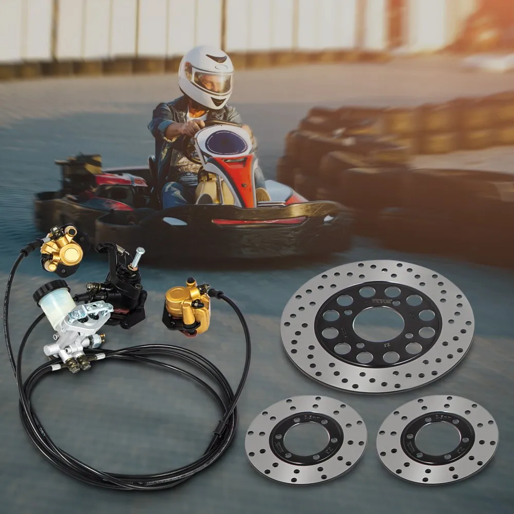 Komplett gokart fék főfékhenger készlet KD150BRKIT Gokart