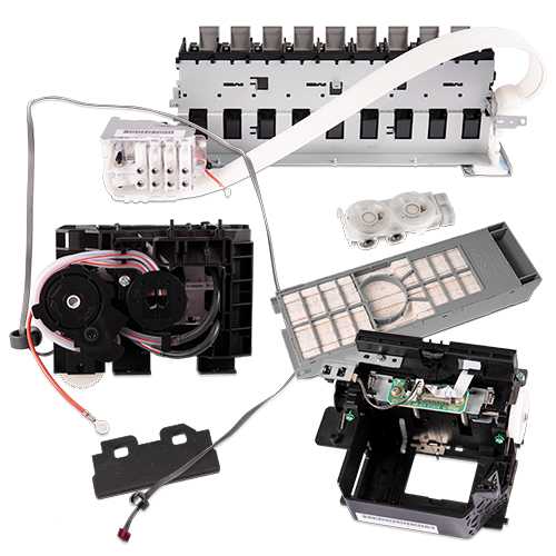 Náhradné a opotrebiteľné diely pre DTG tlač